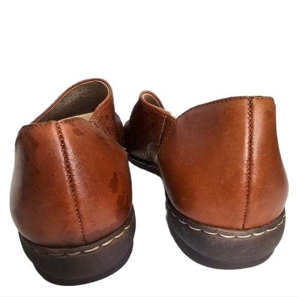 Naturalizer brown cutout leather casual sandals size 10 - Picture 7 of 11